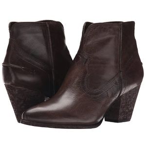 FRYE RENEE STEAM SHORT SLATE BOOTIES